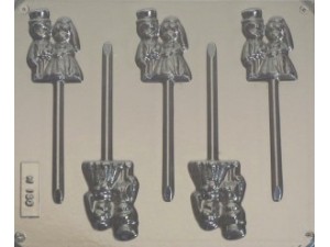 Wedding Couple Mould 5 Cavity